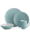 Nambe Pop Collection By Robin Levien 4-piece Place Setting In Ocean