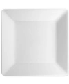 Q Squared Diamond Square 10.5" Melamine Dinner Plates, Set Of 4