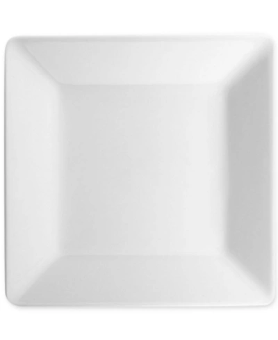 Q SQUARED DIAMOND SQUARE 7.25" MELAMINE SALAD PLATES, SET OF 4