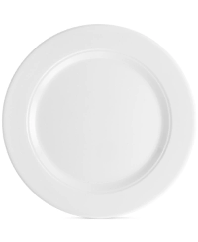 Q SQUARED DIAMOND 10.5" ROUND MELAMINE DINNER PLATE, SET OF 4