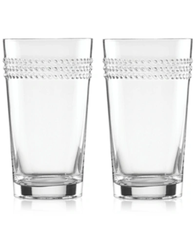 Kate Spade Wickford 2-piece Highball Glass Set In No Color