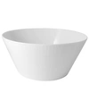 BERNARDAUD DINNERWARE, ORGANZA LARGE SALAD BOWL