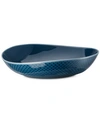 Rosenthal Junto Deep Soup Plate In Ocean Blue