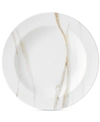 Vera Wang Wedgwood Venato Imperial Collection Rim Soup Bowl In Multi