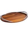 Nambe Braid Serving Tray In Silver