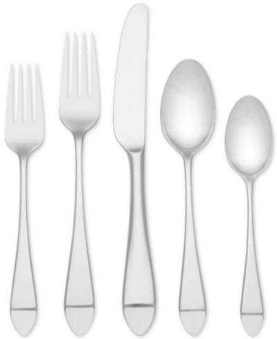 Kate Spade Charlotte Street 5-piece Flatware Set In Stainless