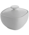 Nambe Pop Collection By Robin Levien Sugar Bowl In Chalk