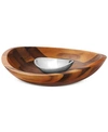 Nambe Nambé 'braid' Chip & Dip Server In Silver