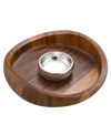 Nambe Nambé Butterfly Chip & Dip Bowl