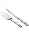 WATERFORD , LISMORE DIAMOND CAKE KNIFE & SERVER SET