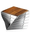 Nambe Twist Set Of 6 Coasters In Silver