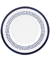 Kate Spade New York Charlotte Street East Accent Plate In White/blue