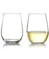 RIEDEL WINE GLASSES, SET OF 2 O RIESLING & SAUVIGNON BLANC TUMBLERS