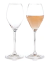 RIEDEL EXTREME ROSE WINE GLASSES, SET OF 2