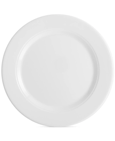 Q SQUARED DIAMOND 8" ROUND MELAMINE SALAD PLATE, SET OF 4