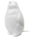 ALL THE RAGES SIMPLE DESIGNS PORCELAIN ARCTIC PENGUIN SHAPED TABLE LAMP