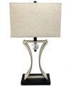 ALL THE RAGES ELEGANT DESIGNS CHROME EXECUTIVE BUSINESS TABLE LAMP