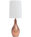 ALL THE RAGES 1 LIGHT TEAR DROP TABLE LAMP