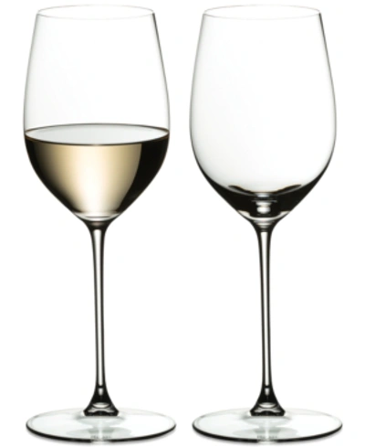 RIEDEL VERITAS RIESLING/ZINFANDEL WINE GLASS SET OF 2