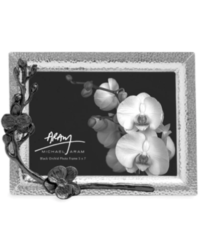 MICHAEL ARAM BLACK ORCHID 5" X 7" PICTURE FRAME