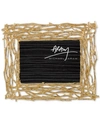 Michael Aram Butterfly Ginkgo Twig Picture Frame In Gold