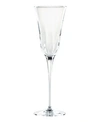 Vietri Optical Clear Champagne Flute In Multi