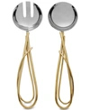 Michael Aram Calla Lily Stainless Steel Serving Set In Silver