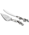 MICHAEL ARAM WHITE ORCHID CAKE KNIFE AND SERVER