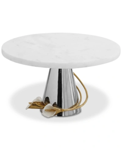 Michael Aram Calla Lily Cake Stand In White