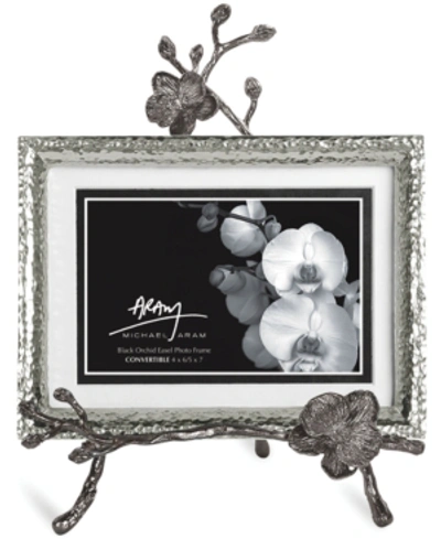 Michael Aram Black Orchid Easel Convertible Frame In Black Nickelplate