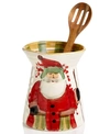 Vietri Old St. Nick Utensil Holder In Multi