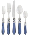 Vietri Aladdin Brilliant 5-pc. Flatware Place Setting In Blue