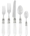 Vietri Aladdin Brilliant 5-pc. Flatware Place Setting In Clear