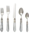Vietri Aladdin Brilliant 5-pc. Flatware Place Setting In Grey