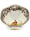 Spode Pheasant Nut Bowl In Brown
