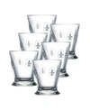 La Rochere Fleur De Lys 9-ounce Tumbler, Set Of 6.