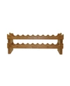 Oceanstar 18-bottle Stackable Bamboo Wine Rack In Natural