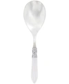 Vietri Aladdin Brilliant Serving Spoon In White