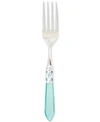 Vietri Aladdin Brilliant Serving Fork In Turq/aqua