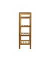 OCEANSTAR 4-TIER BAMBOO SHOE RACK