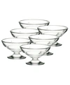 La Rochere Napoleon Bee 6.5-ounce Ice Cream Dishes, Set Of 6