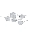 DEMEYERE ATLANTIS 9-PC. STAINLESS STEEL COOKWARE SET