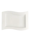 Villeroy & Boch New Wave Gourmet Dinner Plate In White