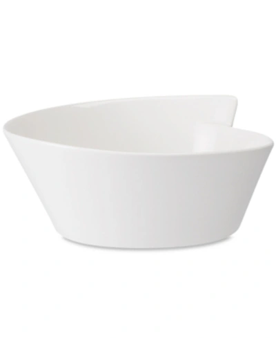 Villeroy & Boch New Wave 152oz Large Round Salad Bowl In White