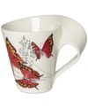 VILLEROY & BOCH NEW WAVE CAFFE BUTTERFLIES OF THE WORLD MUG