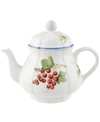 VILLEROY & BOCH "COTTAGE INN" TEAPOT, 34 OZ