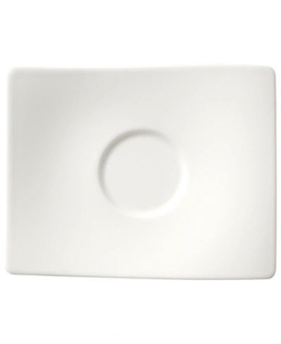 Villeroy & Boch Dinnerware, New Wave Teacup Saucer In White