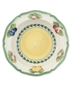 VILLEROY & BOCH FRENCH GARDEN FLEURANCE RIM CEREAL BOWL