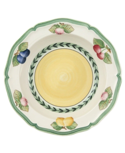 VILLEROY & BOCH FRENCH GARDEN FLEURANCE RIM CEREAL BOWL