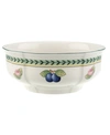 VILLEROY & BOCH 8.25" FRENCH GARDEN ROUND VEGETABLE BOWL, PREMIUM PORCELAIN